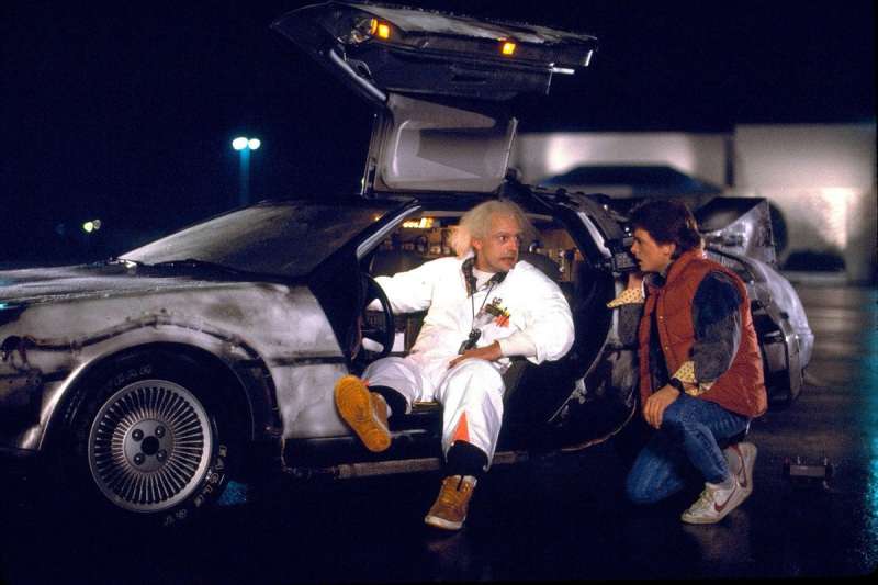 Back to the Future  1985 car movie