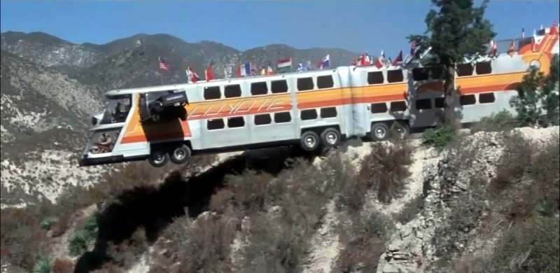 The Big Bus 1976 car movie