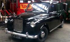 Austin FX4 in the Museum of Transport in Manchester