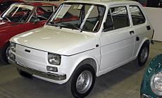 Italian Fiat 126 from early 1970s